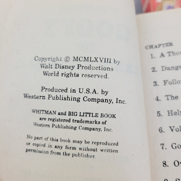 Vintage Little Big Books Disney Mickey Mouse Goofy Batman Tweety Lassy - Picture 15 of 16